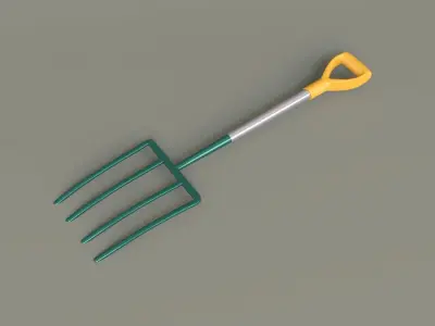 Fork Tool 3D model