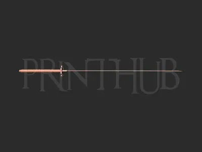 Bleach ichigo katana 3D print model