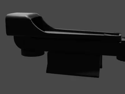 scope dot sight Low-poly 3D model