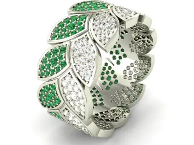 Ring Antique and stylish Laurel Wreath  3D print model
