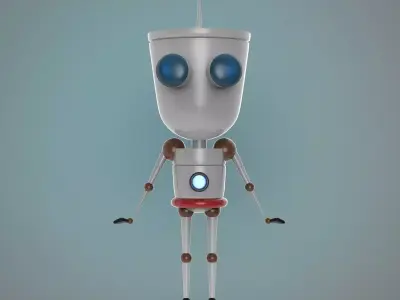 Robot 3D model shop