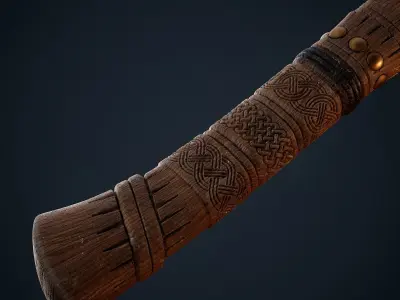 Nordic Axe 3D model purchase