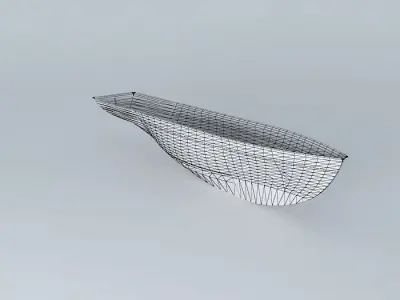 Empty shell Free 3D model