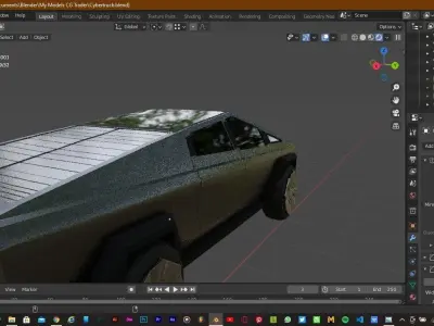 Tesla Cybertruck 3D model