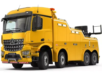 Mercedes Arocs Tow Truck 8X4 3D model