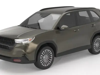 Generic SUV 02 3D model