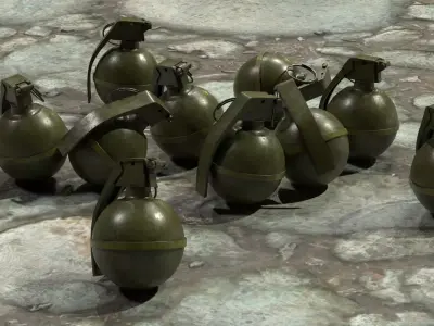 grenede grenade 3D model