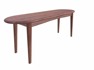 Dining Bench 3D model
