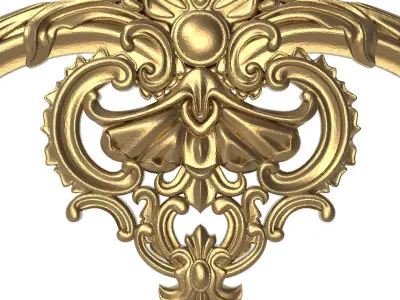 decorative pattern ready for 3D printing 3D model 63