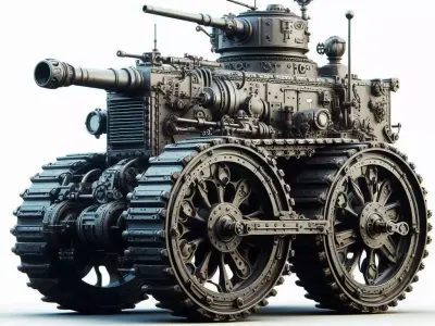 Steam Tank  3D model