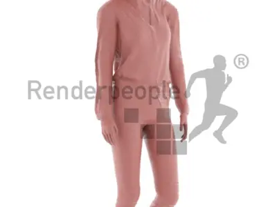 Claudia Animated 004 Standing