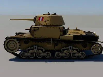 Carro M15 42 3D model