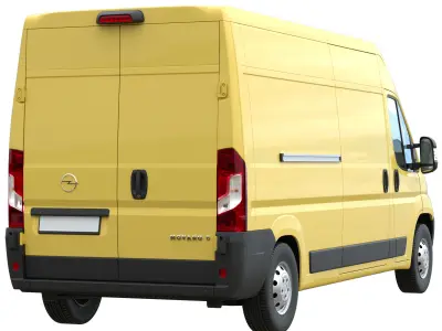 Opel Movano E 2021 3D model