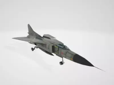 MIG 23 Free 3D model