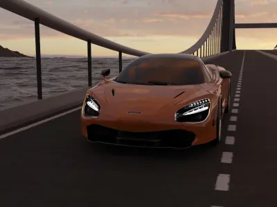 car car mclaren supercar 3D model