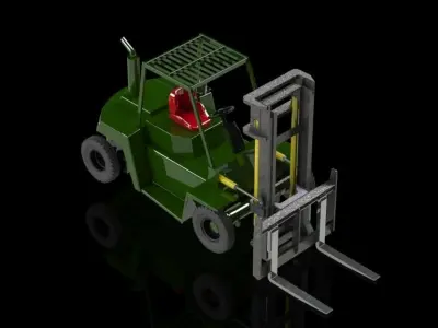 Forklifts forklift truck 3D model