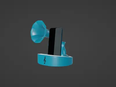 Gramo Phone Amplifier 3D model