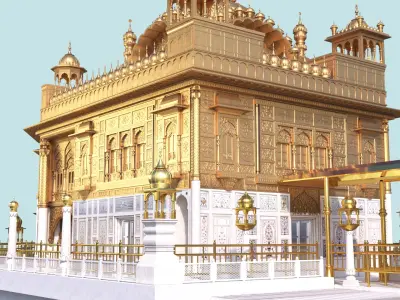  The Golden Temple Inner Sanctum - Divine Serenity 