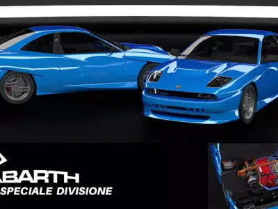 FIAT COUPE 20V TURBO Free 3D model