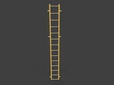 Ladder V01 - Low Poly Low-poly 3D model