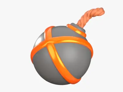 Bomb 3D Illustration 3D model get