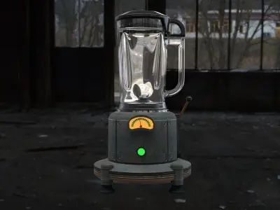 sci fi blender Free 3D model