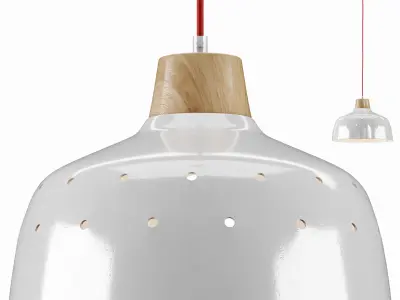 Bits lamp Low-poly 3D model