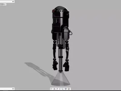 Z0-ZRC star wars robot 3D print model