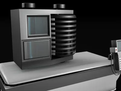 Sci-Fi Props Low-poly 3D model