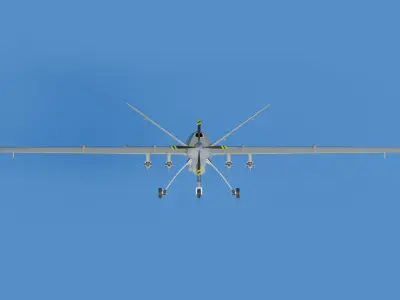 MQ-9 Reaper Drone 3D model
