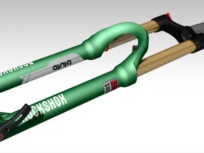 Fork Suspension 27-5 3D model