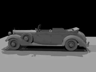 Mercedes-Benz 770 3D model