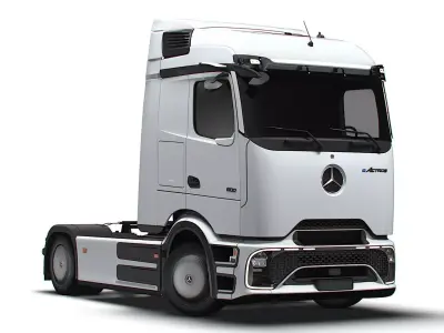 Mercedes Benz eActros Pro600 4x2 Tractor 2026 3D model