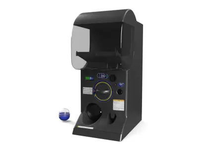  Japanese Gashapon Capsule Machine Black 