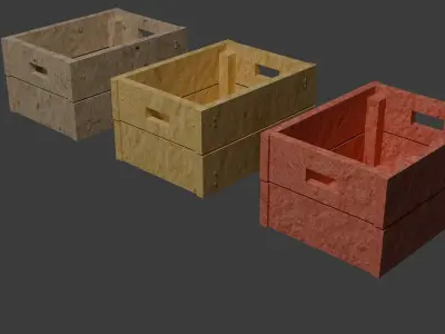 Storage Boxes 3D model