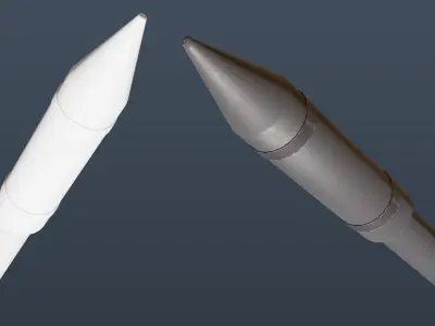 Elephant rocket  Free 3D model