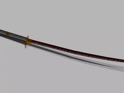 Roronoa Zoros Enma One Piece 3D model