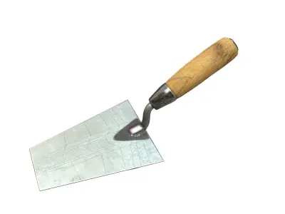 Trowel 3D Model PBR Low-poly 3D model