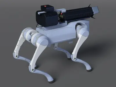 Thermonator Robot Dog 3D model