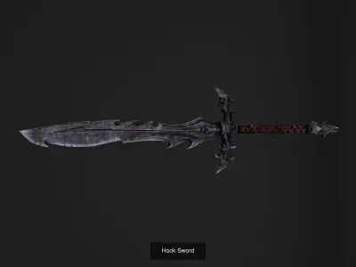 Fantasy Magical Weapons 3D Model Pack