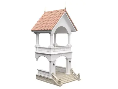 Classic Decorative  Element 2 3D model