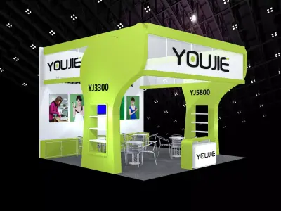 Exhibition - Area -6X6-3DMAX2010-018 3D model