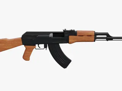 AK-47 3D model purchase