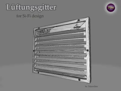 LUFTGITTER - Terra 57 - Enricos  Low-poly 3D model