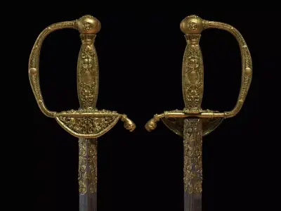 SOLDIER Napoleon Sword 3D model