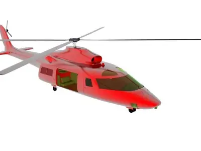 Helicopter v1 Free 3D model