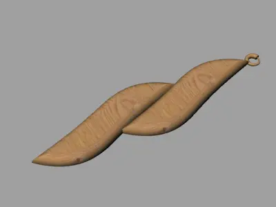 geometric pendant Free 3D print model