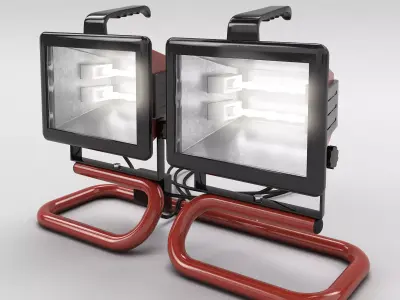 Work light 6 3D model