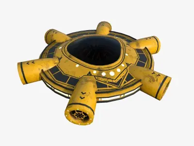 10 Alien Spaceship UFO J Collection - Sci Fi Spacecraft Design 3D Model Pack purchase