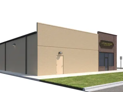 Retail-062 Retail Store 3D model